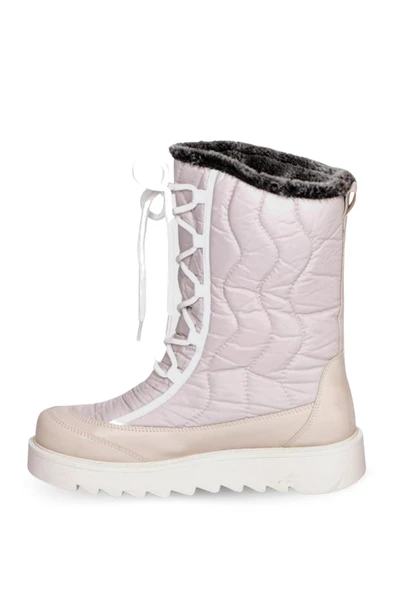 Walkenzo 2243 Kadın Kaymaz Taban Kürklü Termal Kar Botu - Resim 8