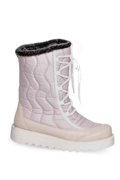 Walkenzo 2243 Kadın Kaymaz Taban Kürklü Termal Kar Botu - Resim 6