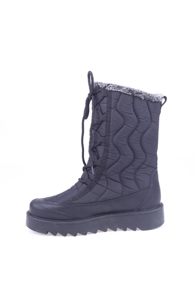 Walkenzo 2243 Kadın Kaymaz Taban Kürklü Termal Kar Botu - Resim 5