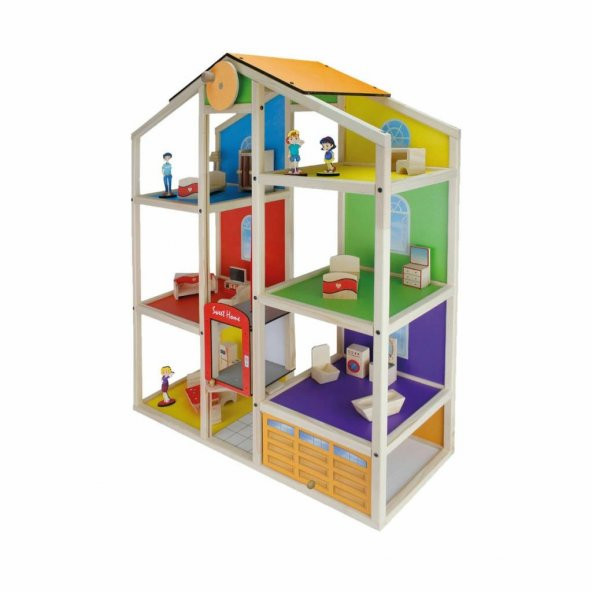 EV19 Asansörlü Çocuk Oyun Evi -Okutan - 3
