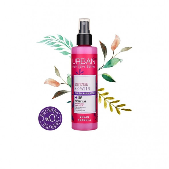 Urban Care Intense & Keratin Hasar Onarımı ve Parlaklık Veren Sıvı Saç Bakım Kremi 200 ML - 3