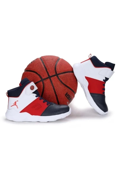 Cool Rio Unisex Çocuk Boğazlı Cırtlı Günlük Spor Ayakkabı - 5