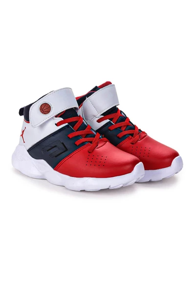 Cool Rio Unisex Çocuk Boğazlı Cırtlı Günlük Spor Ayakkabı - 4