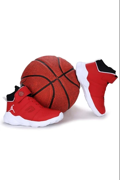 Cool Rio Unisex Çocuk Boğazlı Cırtlı Günlük Spor Ayakkabı - Resim 4