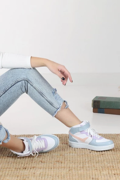 Lambırlent 2185 Unisex (Kadın-Erkek) Boğazlı Spor Ayakkabı - 11