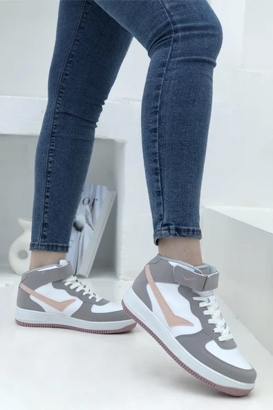 Lambırlent 2185 Unisex (Kadın-Erkek) Boğazlı Spor Ayakkabı - 6