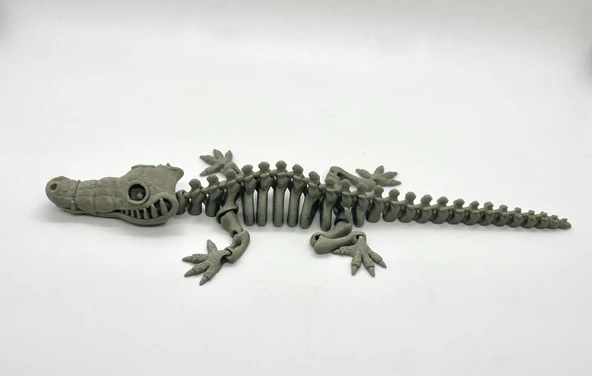 Minikbahcem Flexi Hareketli Oyuncak Timsah - Resim 4