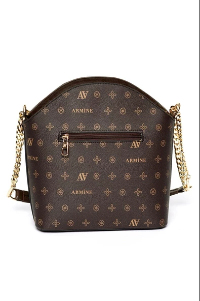 Armine 102 Kadın Baskılı El & Omuz Çantası - Resim 9
