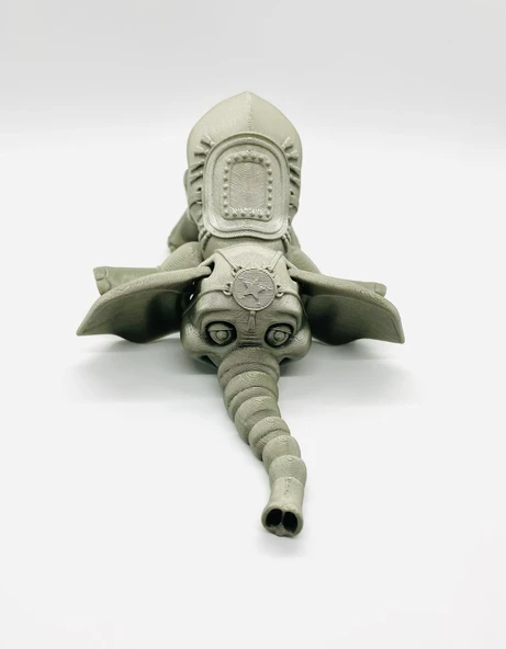 Minikbahcem Flexi Hareketli Oyuncak Fil - Resim 2