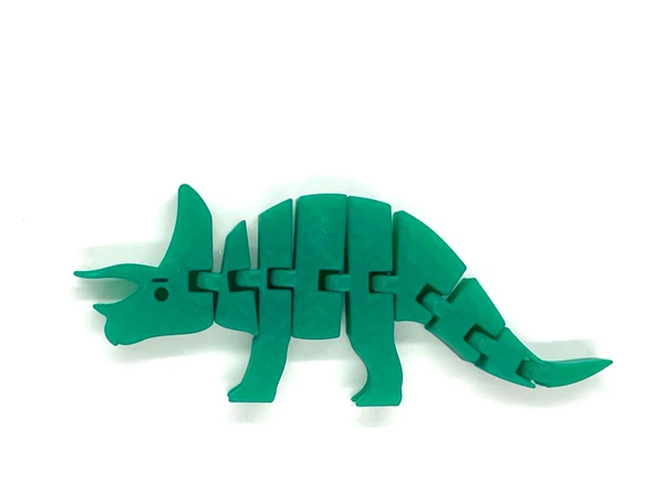 Minikbahcem Flexi Hareketli Oyuncak Dinazor Triceratops - 1