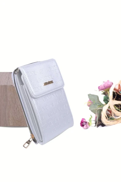 Armine 266 Kadın Lazer Günlük Telefon & Çapraz Çanta - Resim 2