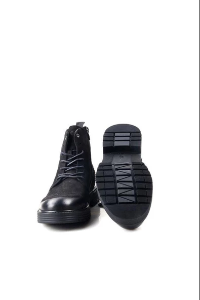 Pierre Cardin 77650 Erkek Hakiki Deri Casual Bot - 5