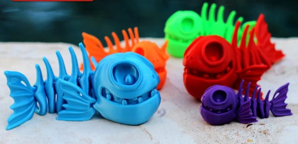 Minikbahcem Flexi Hareketli Oyuncak Balık - 2