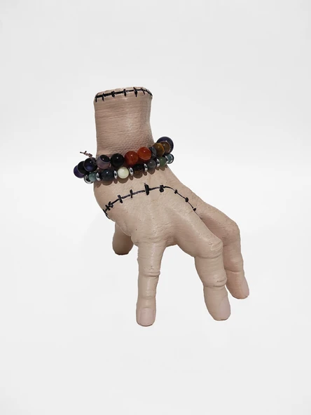 Takı Askısı Wednesday Addams Family Thing El Şey Biblo Büst 3d Baskı Aksiyon Figürü Hediyelik Kişiye Özel - Resim 3