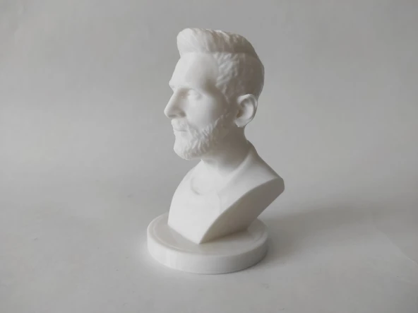 Kendin Boya Seti Messi The Goat Bust Futbol Futbol İs Love 10 Cm - Resim 3