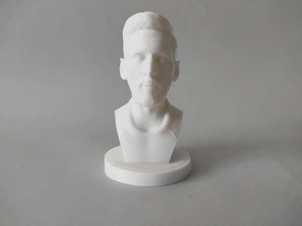 Kendin Boya Seti Messi The Goat Bust Futbol Futbol İs Love 10 Cm - Resim 2