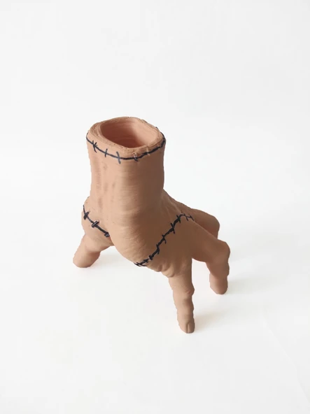 Wednesday Çarşamba Şey Thing Sukulent - Kaktüs Saksısı (Çiçeksiz) - Resim 5