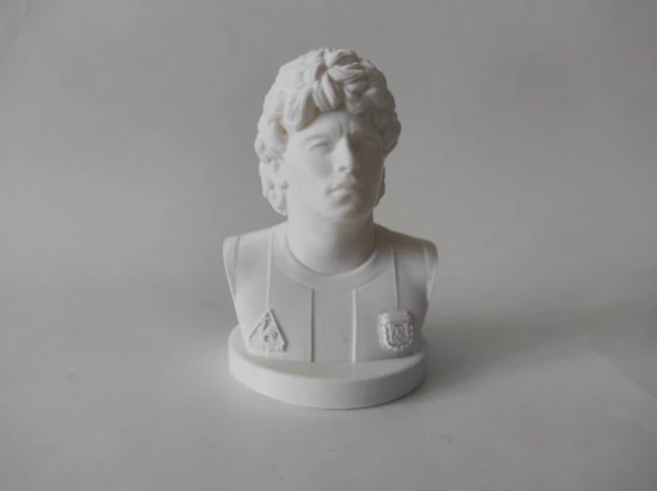 Diego Armando Maradona Bust Futbol Futbol İs Love 10 Cm