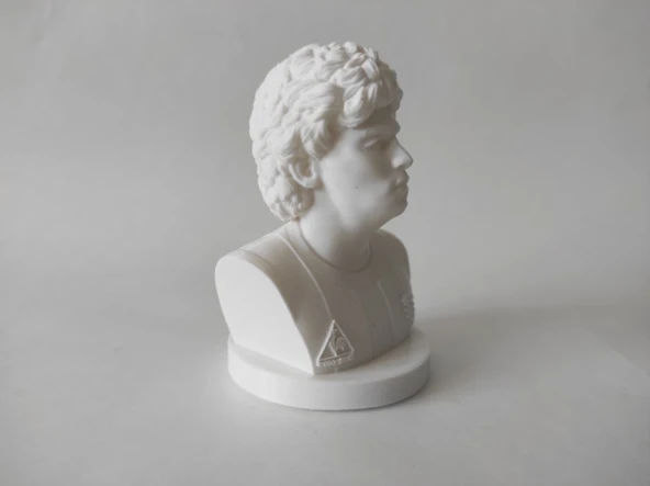 Diego Armando Maradona Bust Futbol Futbol İs Love 10 Cm - 2
