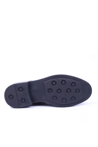 Smart 1042 Erkek Hakiki Deri Günlük Kürklü Bot - 5