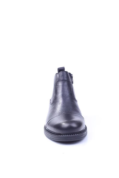 Smart 1042 Erkek Hakiki Deri Günlük Kürklü Bot - 4