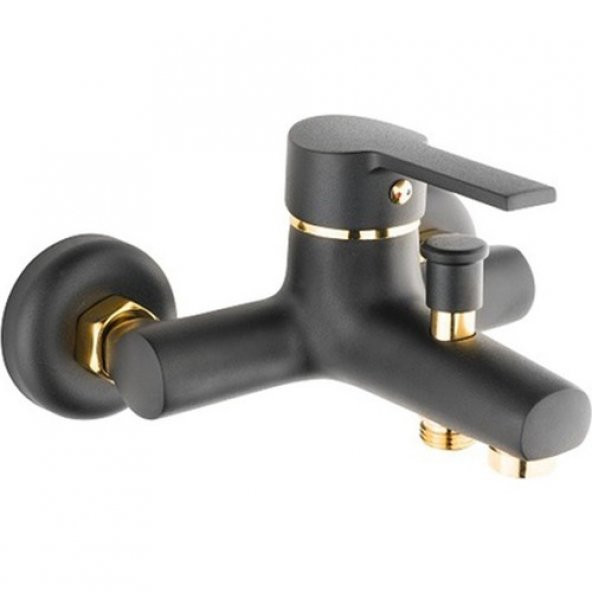 İnventa Black Gold Aç Kapa Banyo Bataryası