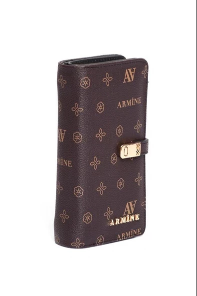 Armine C 02 Kadın Baskılı Cüzdan & El Çantası - 4