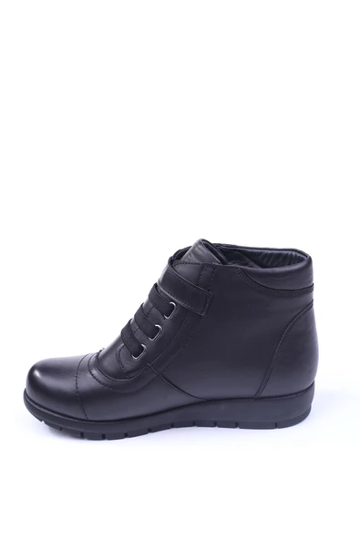 Dr. Relax ZBT.102 Termo Taban Hakiki Deri Siyah Kadın Bot - Resim 2