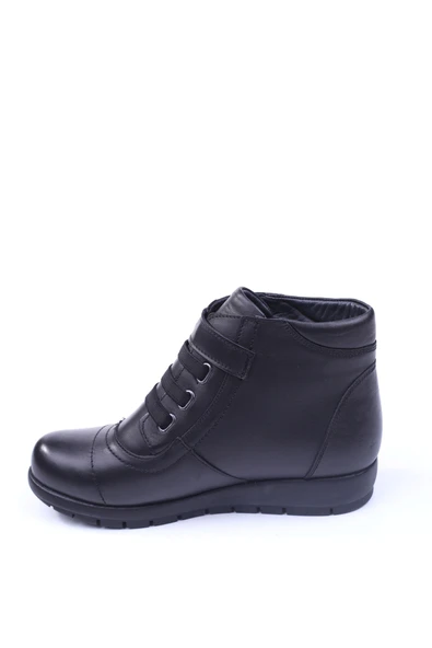 Dr. Relax ZBT.102 Termo Taban Hakiki Deri Siyah Kadın Bot - Resim 2
