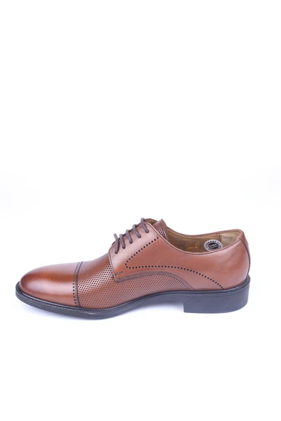 Fosco 8607 Erkek Hakiki Deri Klasik Kauçuk Ayakkabı - Resim 4