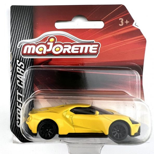 Majorette Sokak Arabaları Ford Gt Yellow - 2