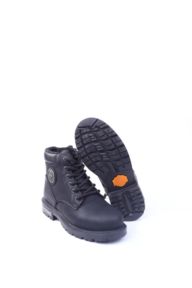 Forza 528 Termal Kürklü Kışlık Erkek Siyah Motorcu Bot - Resim 5