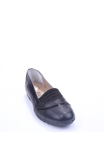 Edik 124 Kadın Siyah Günlük Ortopedik Anne Ayakkabısı ürün görseli 1