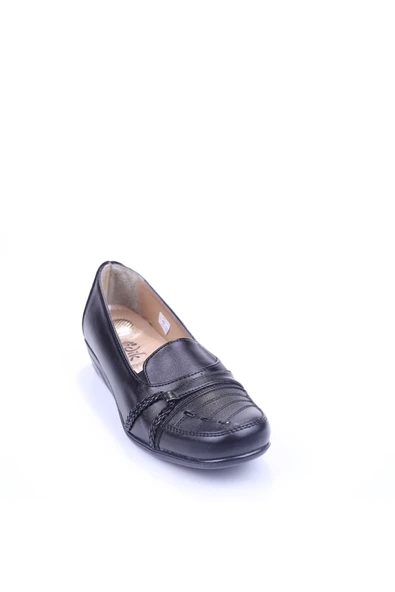 Edik 061 Kadın Siyah Günlük Ortopedik Anne Ayakkabısı ürün görseli 1