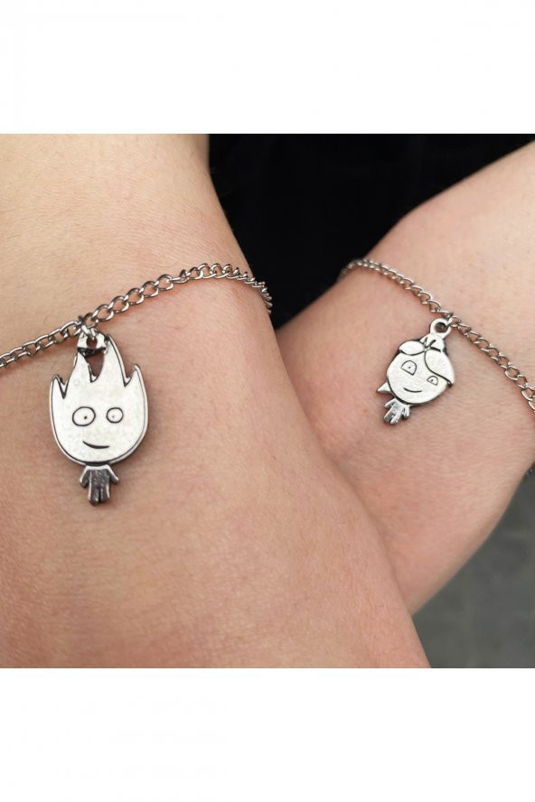 Ateş Ve Su Oyunu  Bileklik Seti Çift Sevgili Bilekliği Hediyelik