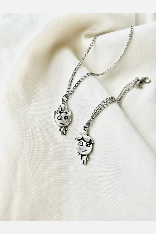 Ateş Ve Su Oyunu  Bileklik Seti Çift Sevgili Bilekliği Hediyelik - 3