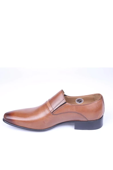 Fosco 5049 Erkek Bağcıksız Hakiki Deri Klasik Ayakkabı - 4