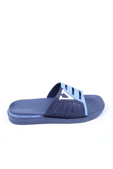 Gezer 09652 Erkek Lacivert Deniz Plaj Havuz Banyo Günlük Terlik - 4