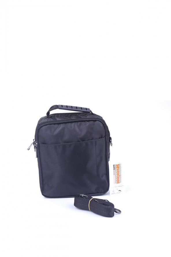 Seventeen 900 Siyah Erkek Orta Kapaklı El ve Omuz Çantası - 3