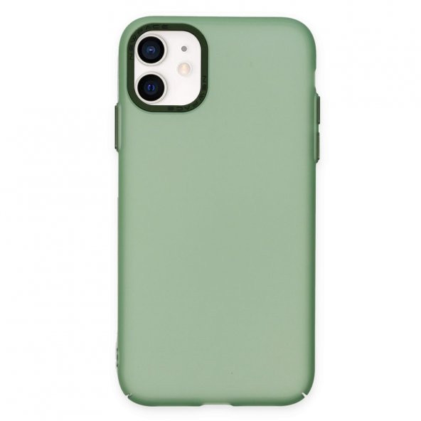iPhone 11 Kılıf Modos Metal Kapak - Yeşil