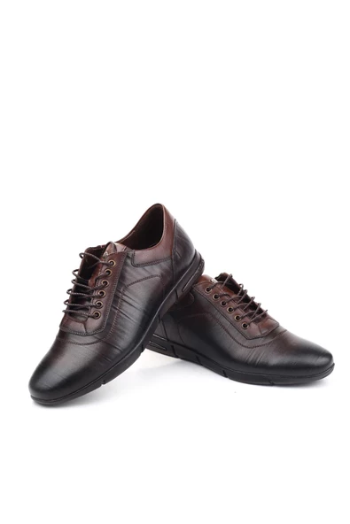 Benart 1218 Erkek Deri Bağcıklı Günlük Ayakkabı - Resim 6