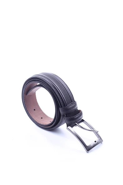 Summıt 1405 Erkek Hakiki Deri Kumaş Kemeri ürün görseli