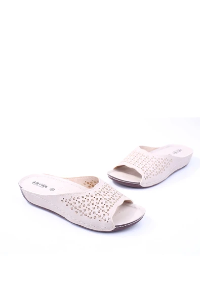 Aryan 051 Lazer Baskılı Anatomic Günlük Kadın Terlik - Resim 3