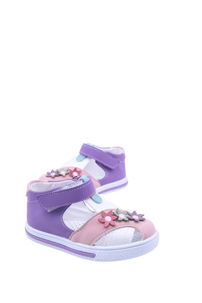 Şirin Bebe 1716 Kız Bebek Ortopedik Ayakkabı Sandalet - 11