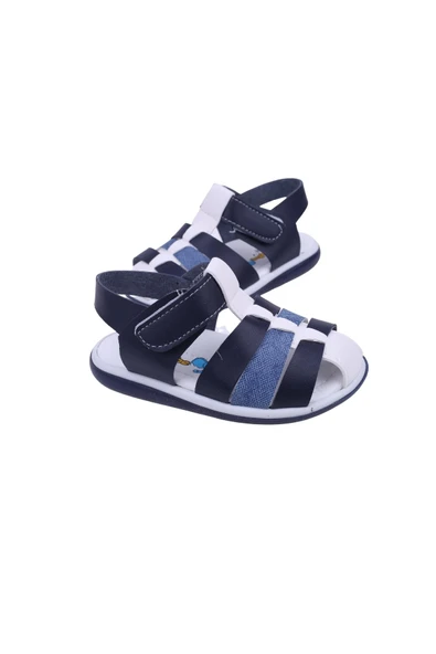 Şirin Bebe 2067 Erkek Çocuk Ortopedik Sandalet - Resim 2