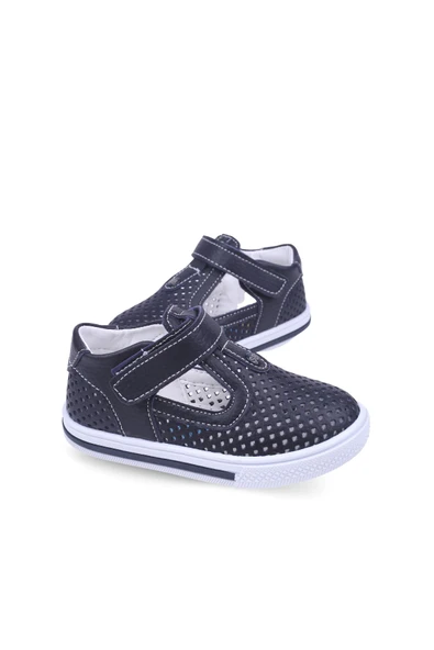 Şirin Bebe 2077 Erkek Bebek Ortopedik Ayakkabı Sandalet - Resim 2