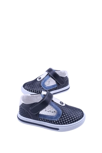 Şirin Bebe 2077 Erkek Bebek Ortopedik Ayakkabı Sandalet - Resim 6