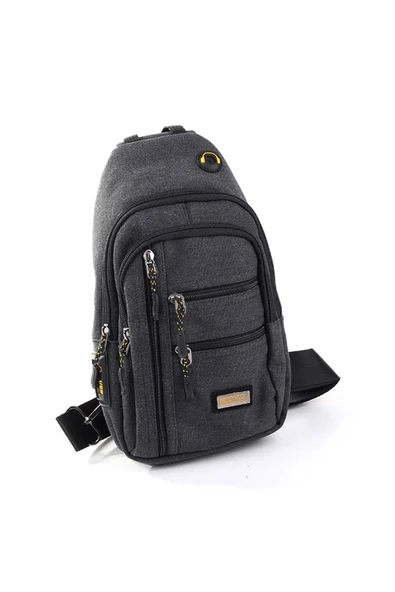 Seventeen 3473 Erkek Kanvas Body Bag Çapraz Çanta - Resim 7