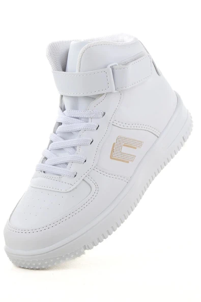 Cool Pekin Unisex Çocuk Boğazlı Cırtlı Günlük Spor Ayakkabı - Resim 5