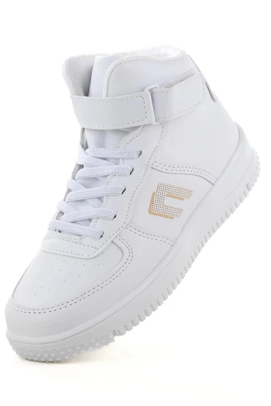 Cool Pekin Unisex Çocuk Boğazlı Cırtlı Günlük Spor Ayakkabı - Resim 5